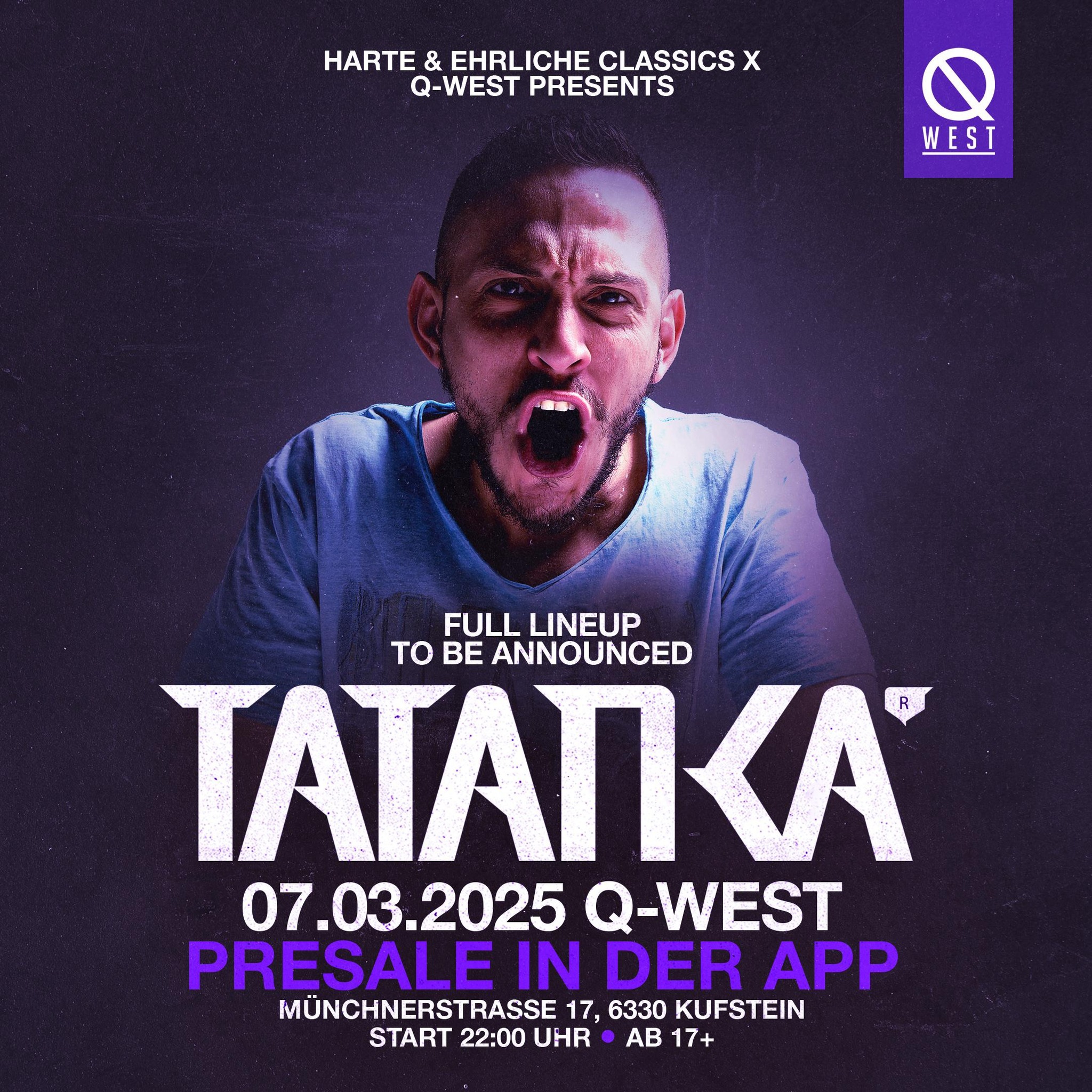 Tatanka am 7. March 2025 @ Q-West.