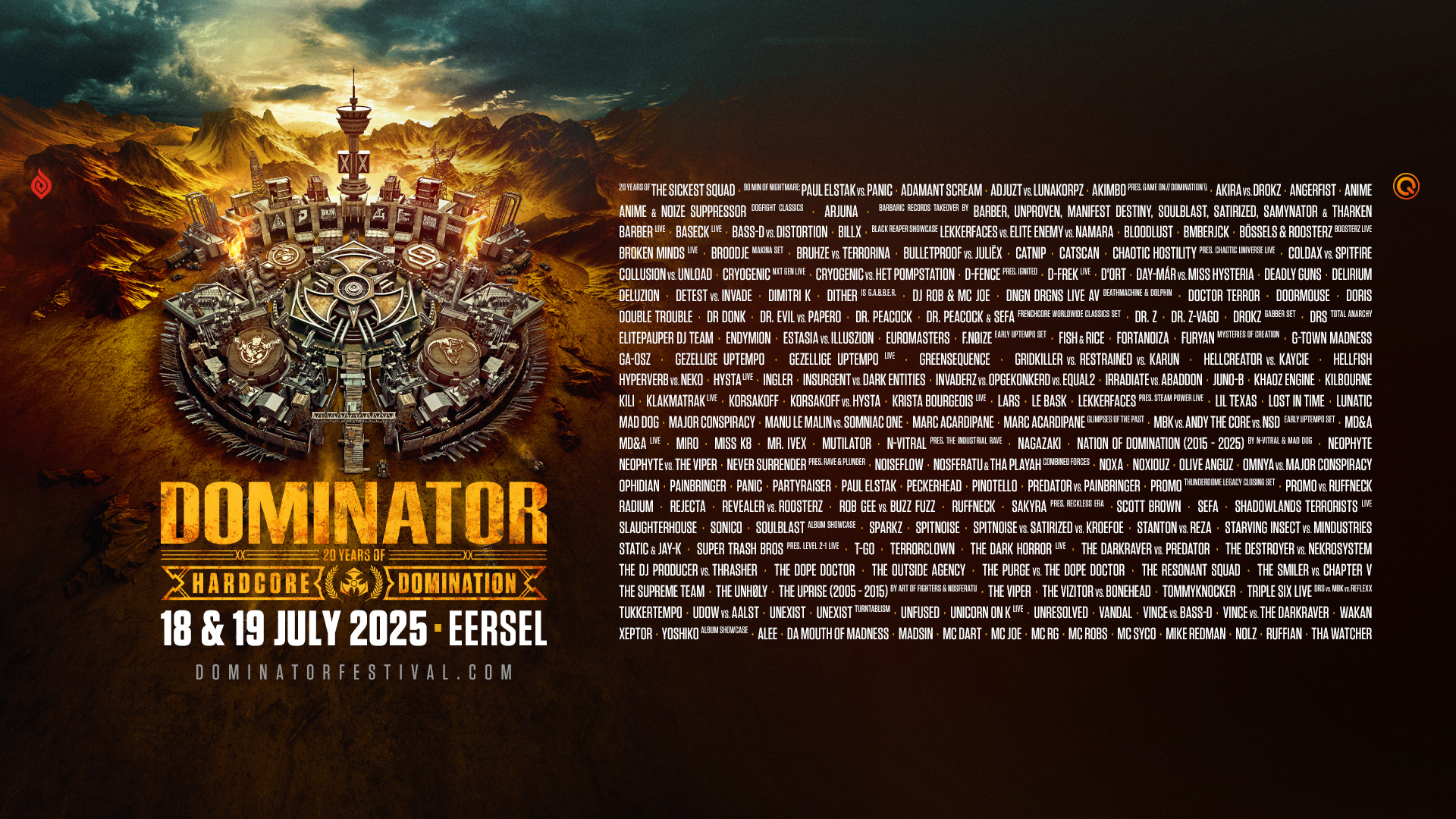 DOMINATOR 2025 am 18. July 2025 @ Eersel.