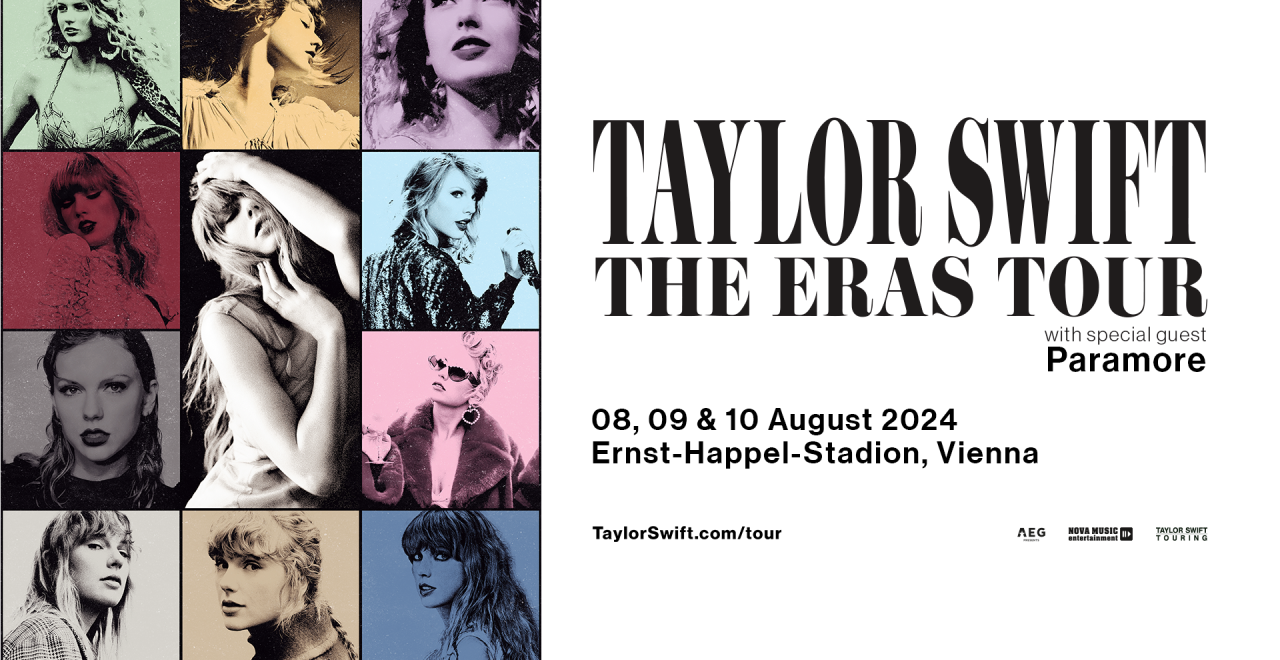 Taylor Swift am 10. August 2024 @ Ernst-Happel-Stadion.