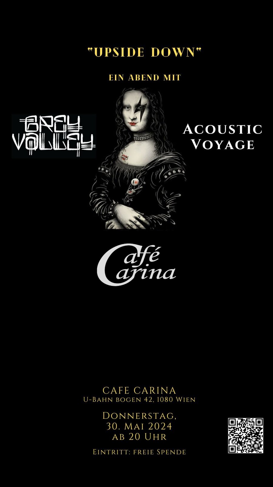 Acoustic Voyage | Grey Valley am 30. May 2024 @ Café Carina.