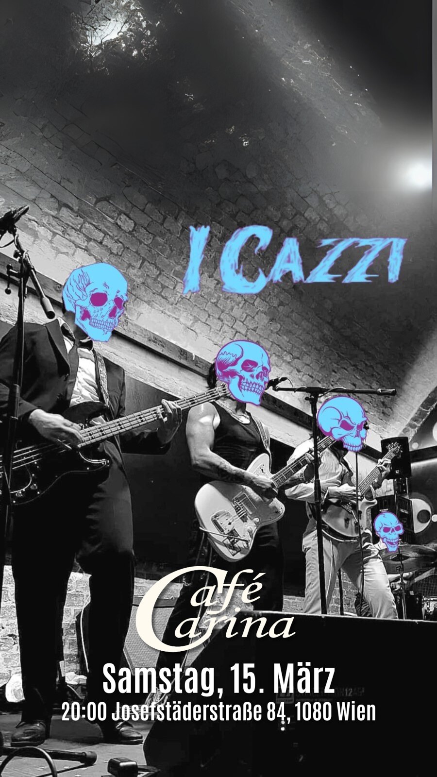 I Cazzi am 15. March 2025 @ Café Carina.