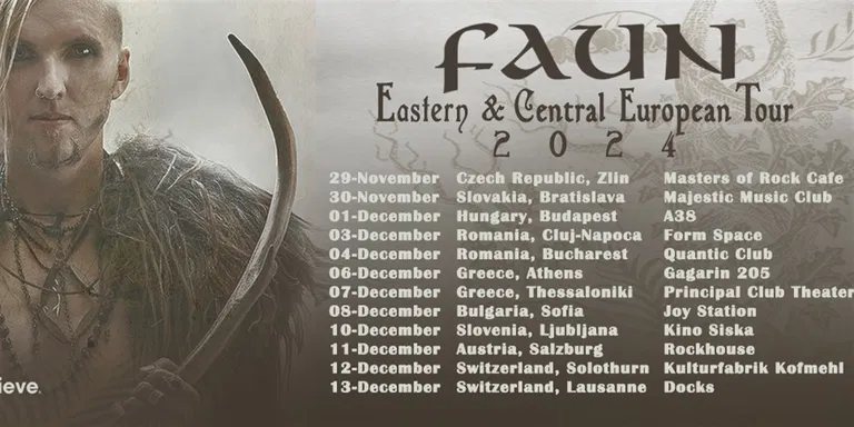 FAUN am 30. November 2024 @ Majestic Music Club.