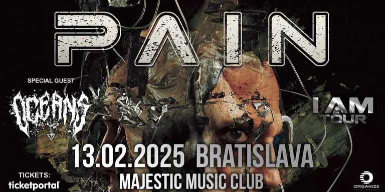 PAIN am 13. February 2025 @ Majestic Music Club.