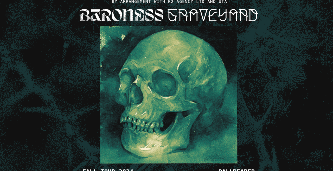 Baroness & Graveyard am 4. November 2024 @ Raiffeisen Halle im Gasometer.