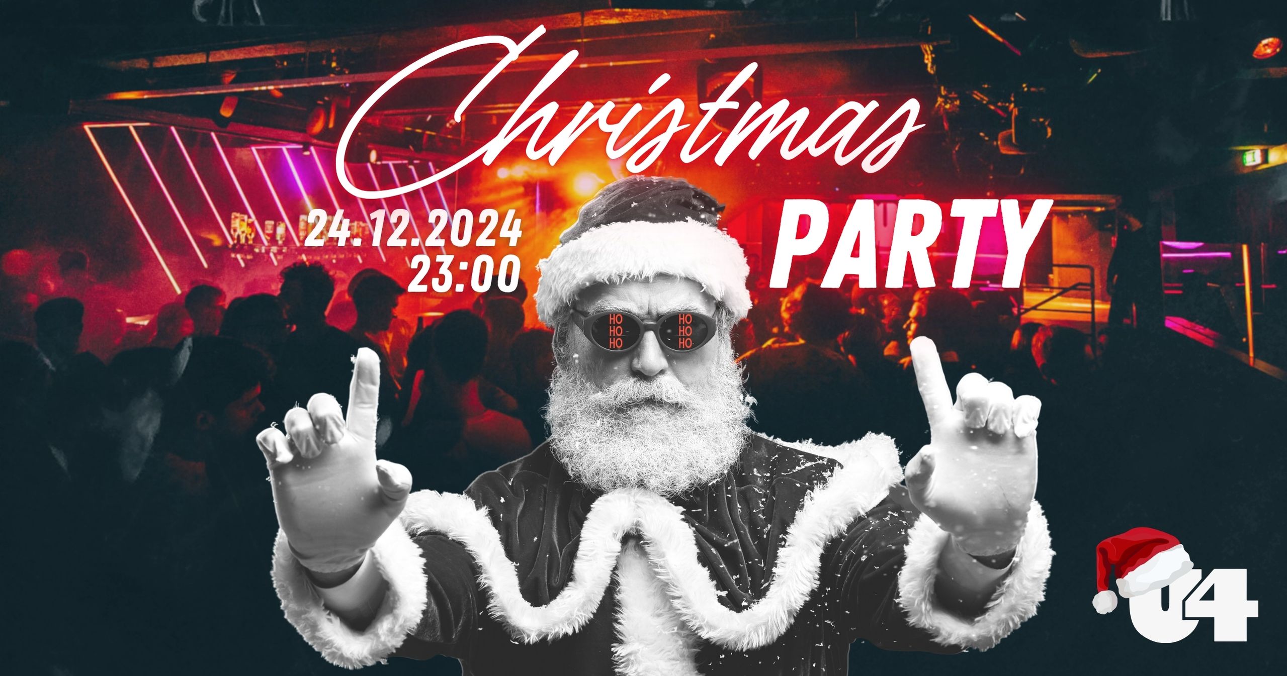 U4 XMas Party am 24. December 2024 @ U4.