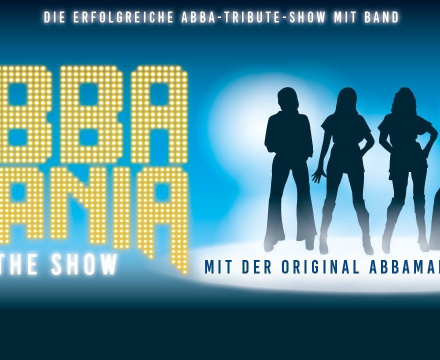 ABBAMANIA THE SHOW mit der original ABBAMANIA THE SHOW BAND