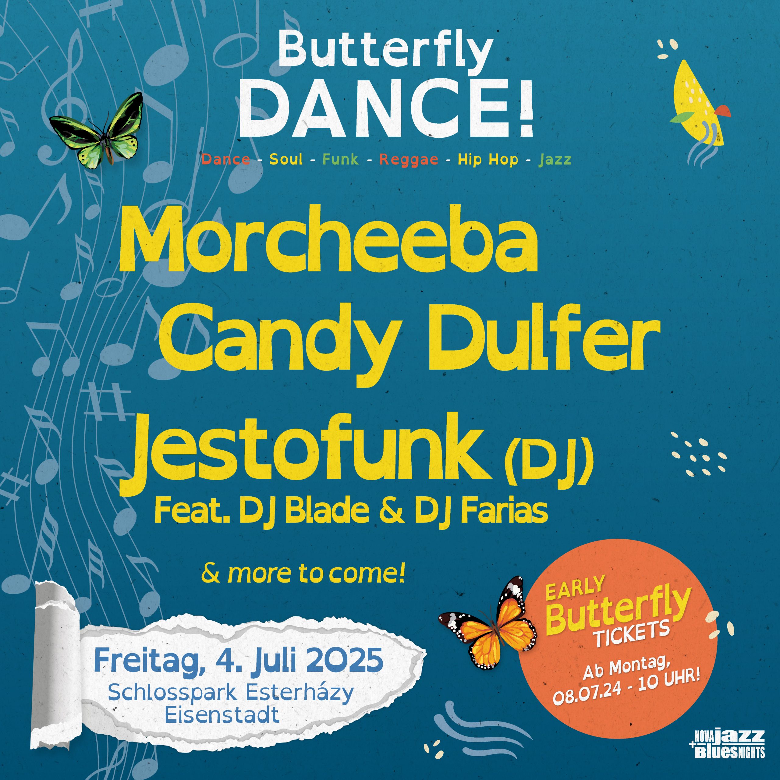 Butterfly Dance! 2025 am 4. July 2025 @ Schlosspark Esterházy.