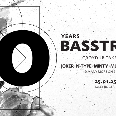 BASSTRACE 10 YEARS x CROYDUB