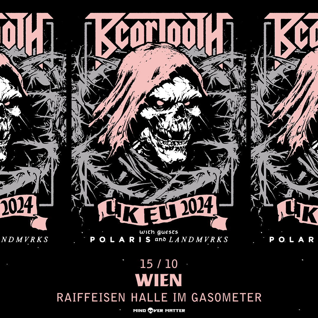 Beartooth am 15. October 2024 @ Raiffeisen Halle im Gasometer.