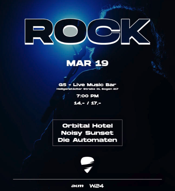 Rock Night am 19. March 2025 @ G5 Live-Music-Bar.