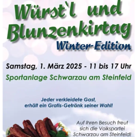 Würstl und Blunzenkirtag