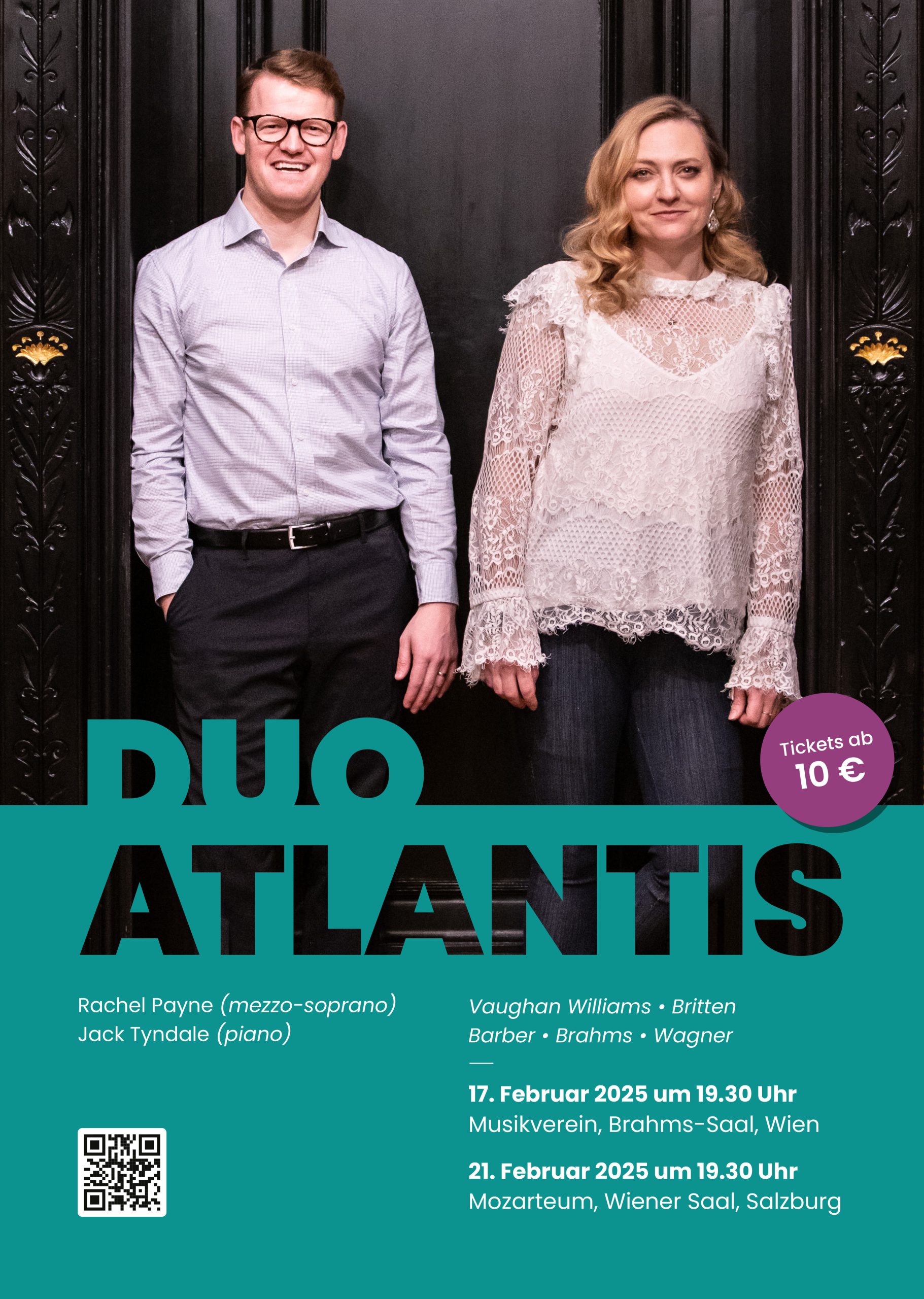 Duo Atlantis am 17. February 2025 @ Wiener Musikverein.