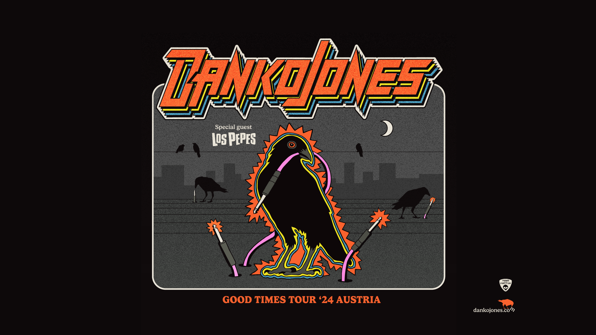 Danko Jones am 29. October 2024 @ Flex.