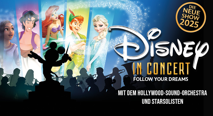 Disney in Concert am 16. May 2025 @ Wiener Stadthalle - Halle D.