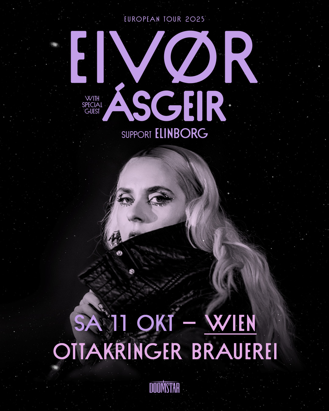 EIVØR am 11. October 2025 @ Ottakringer Brauerei.