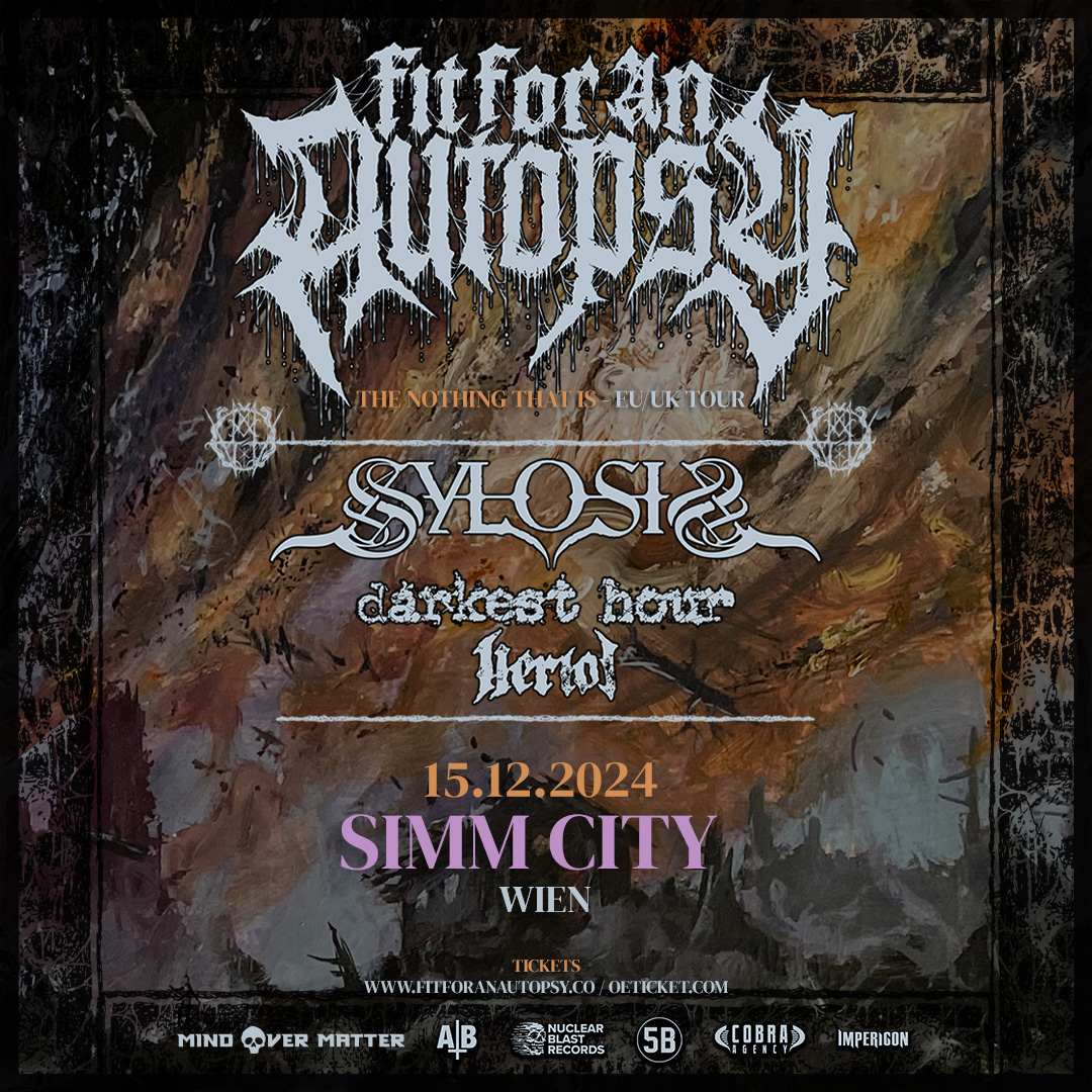 Fit For An Autopsy am 15. December 2024 @ Simm City.