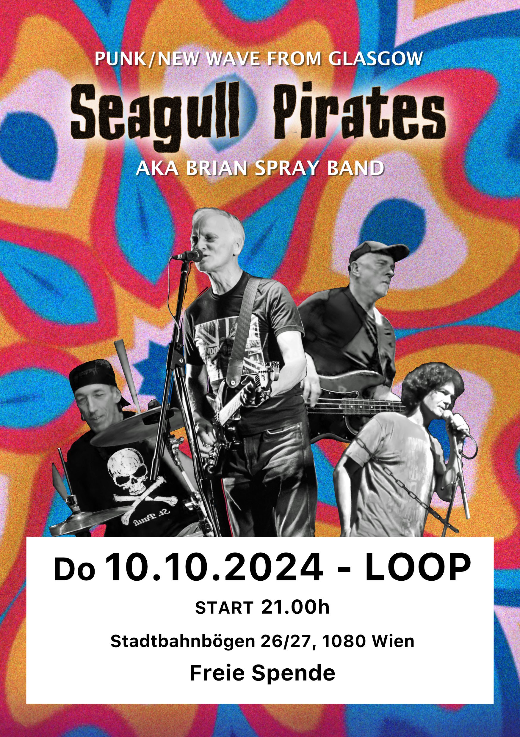 Seagull Pirates am 10. October 2024 @ Loop.