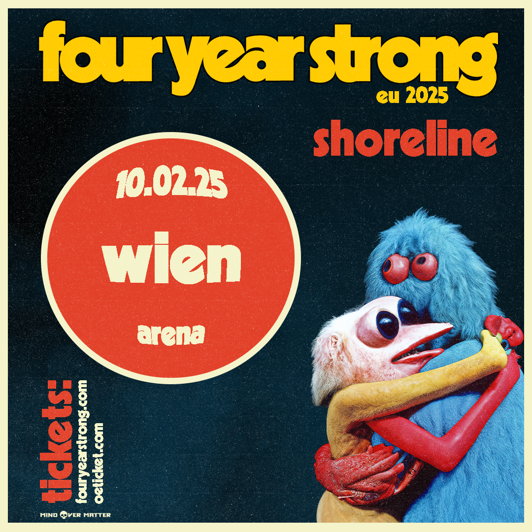 Four Year Strong am 10. February 2025 @ Arena Wien.