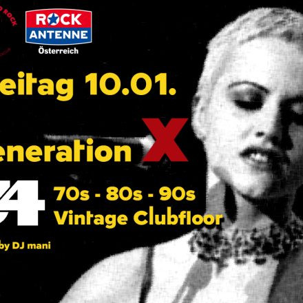 Generation X - U4 Vintage Clubfloor