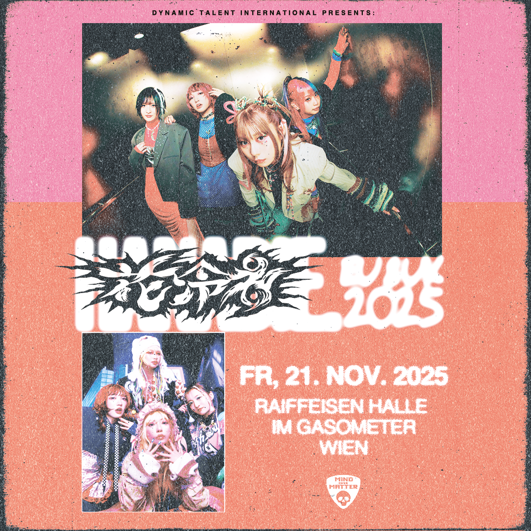 HANABIE. am 21. November 2025 @ Raiffeisen Halle im Gasometer.