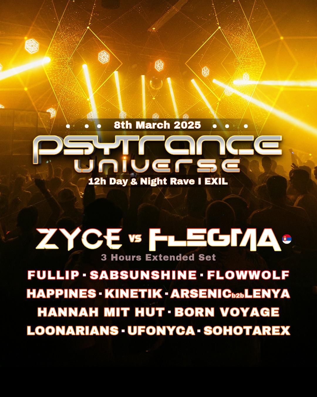 Psytrance Universe am 8. March 2025 @ EXIL.