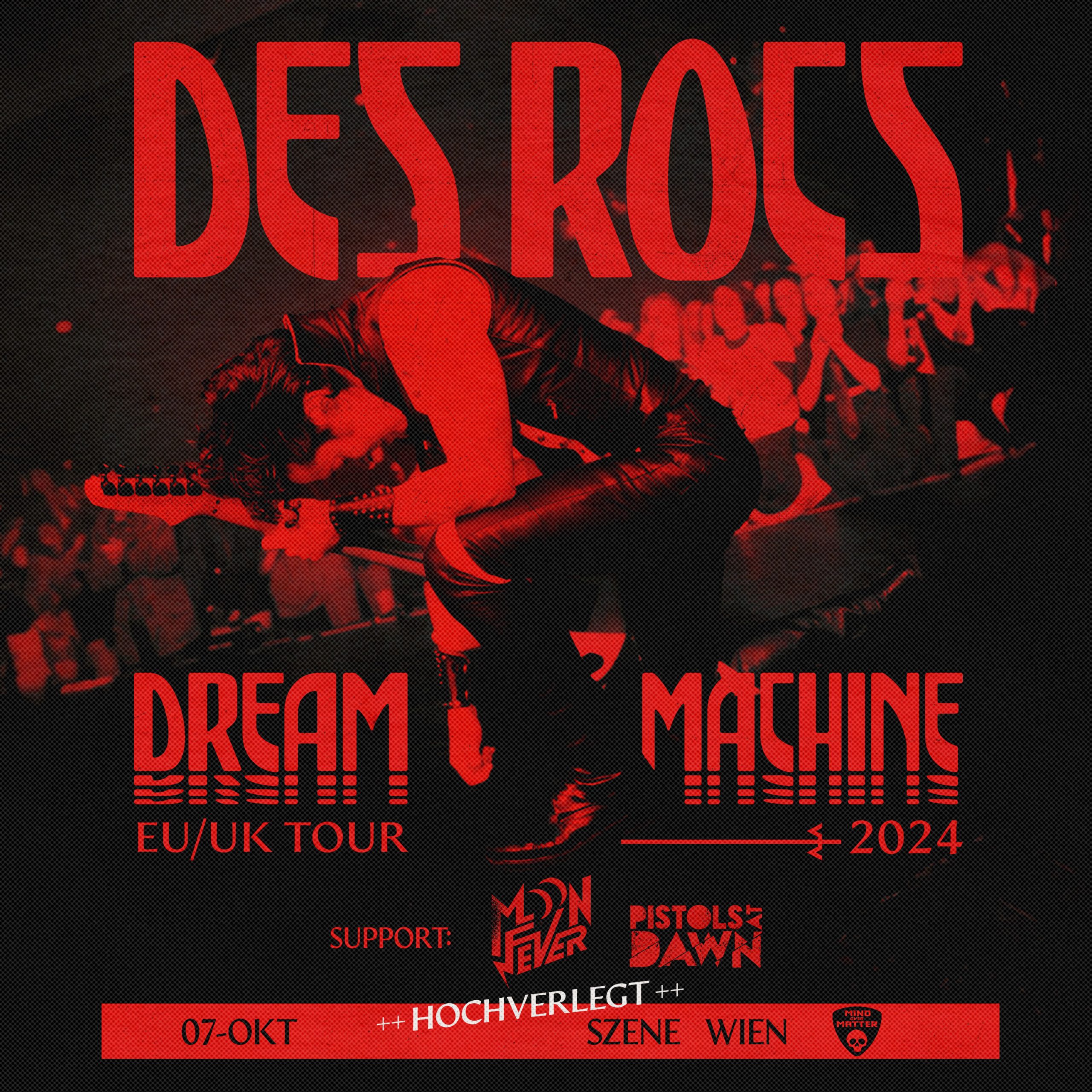 Des Rocs am 7. October 2024 @ Szene Wien.