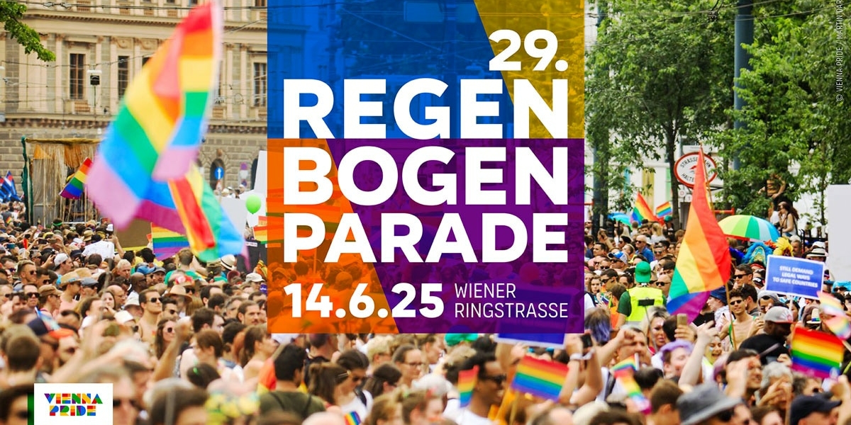 29. Regenbogenparade am 14. June 2025 @ Wiener Rathaus.