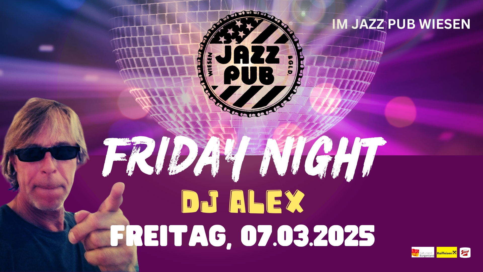 Jazz Pub Friday Night am 7. March 2025 @ Jazz PUB Wiesen.