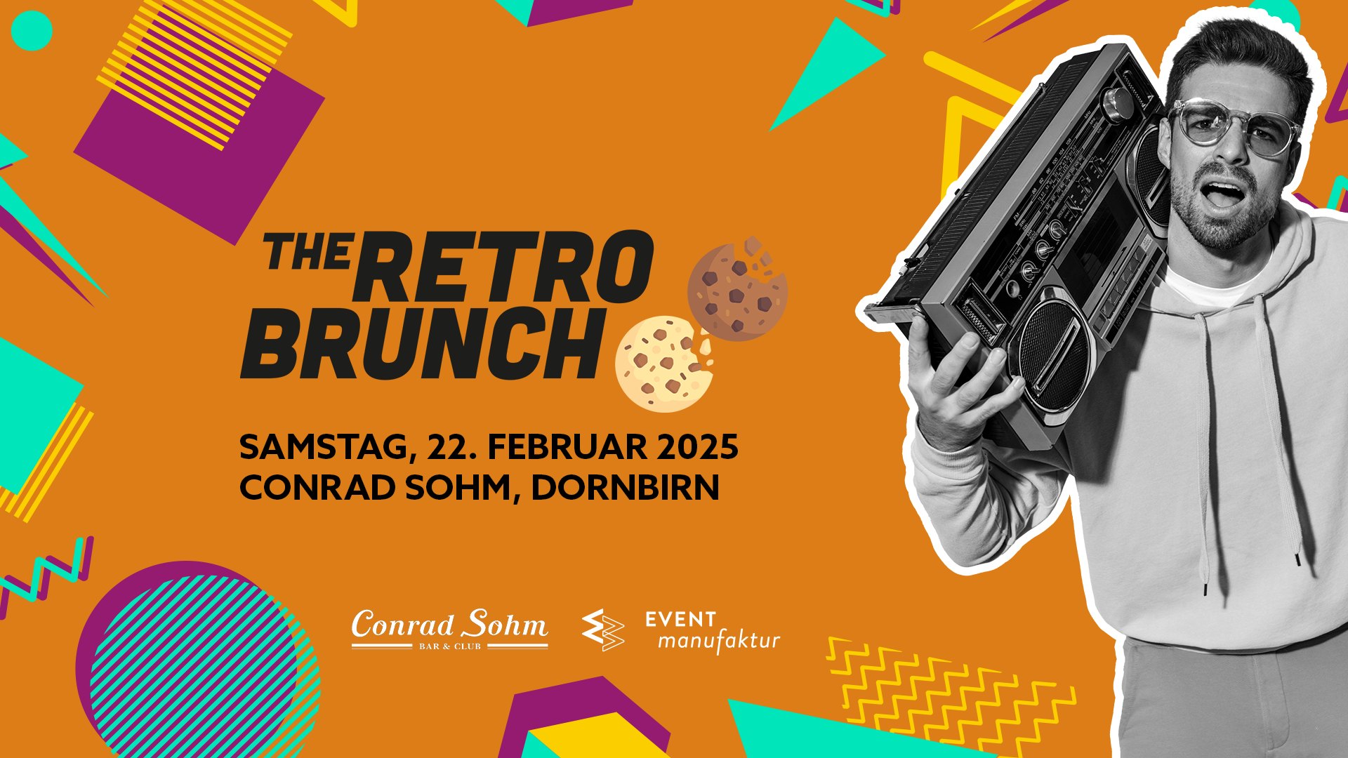 The Retro Brunch am 22. February 2025 @ Conrad Sohm.