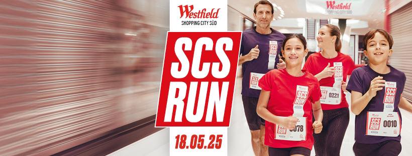 SCS Run presented by Raiffeisen am 18. May 2025 @ Westfield Shopping City Süd.