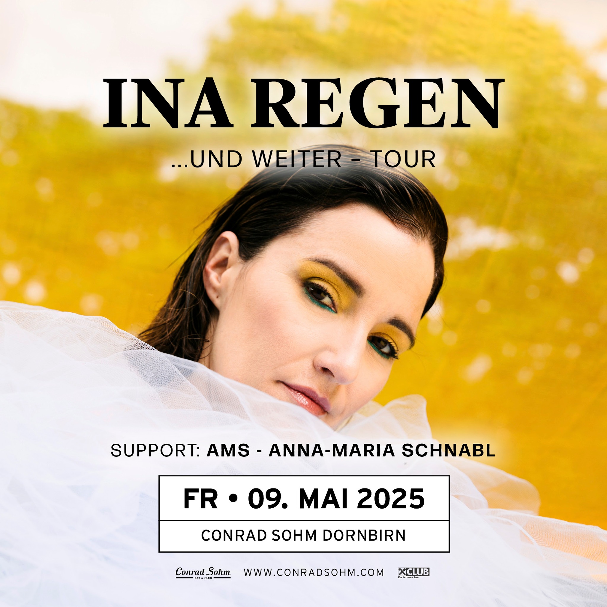 Ina Regen am 9. May 2025 @ Conrad Sohm.