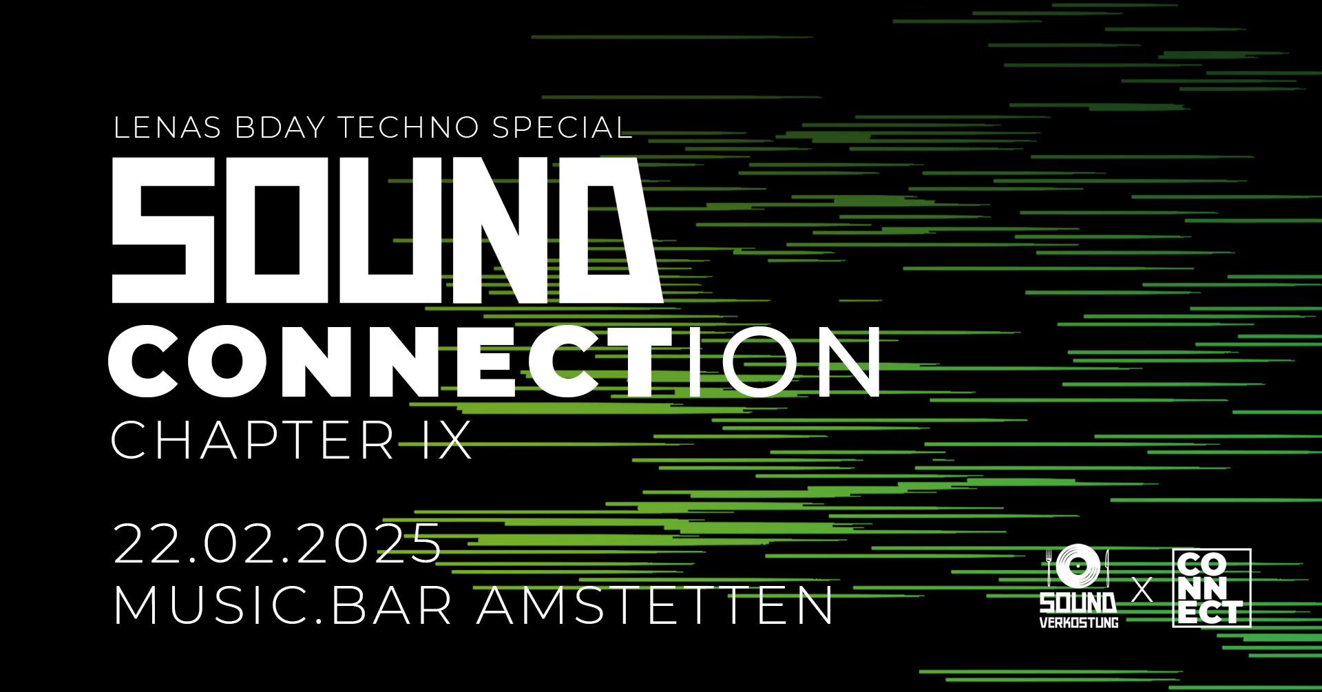 Sound Connection Chapter IX am 22. February 2025 @ Music.Bar Amstetten.