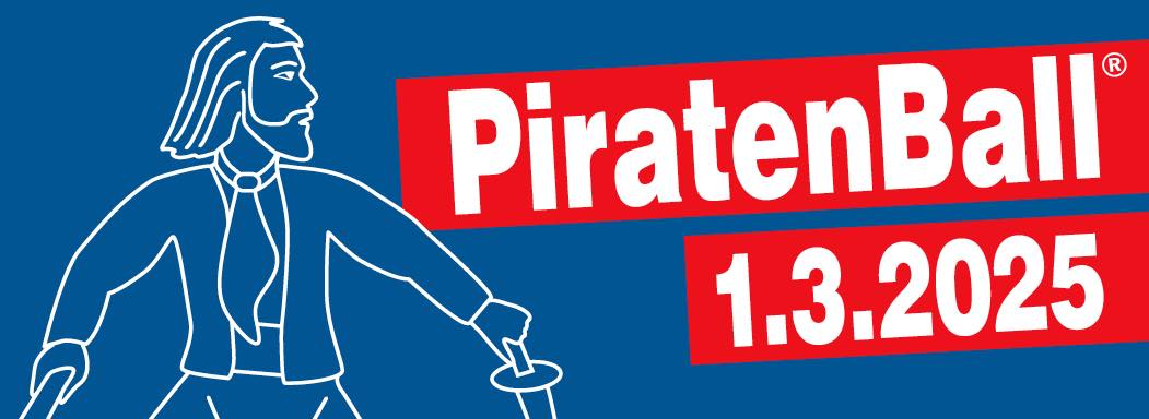 PiratenBall 2025 am 1. March 2025 @ Tabakfabrik Linz.