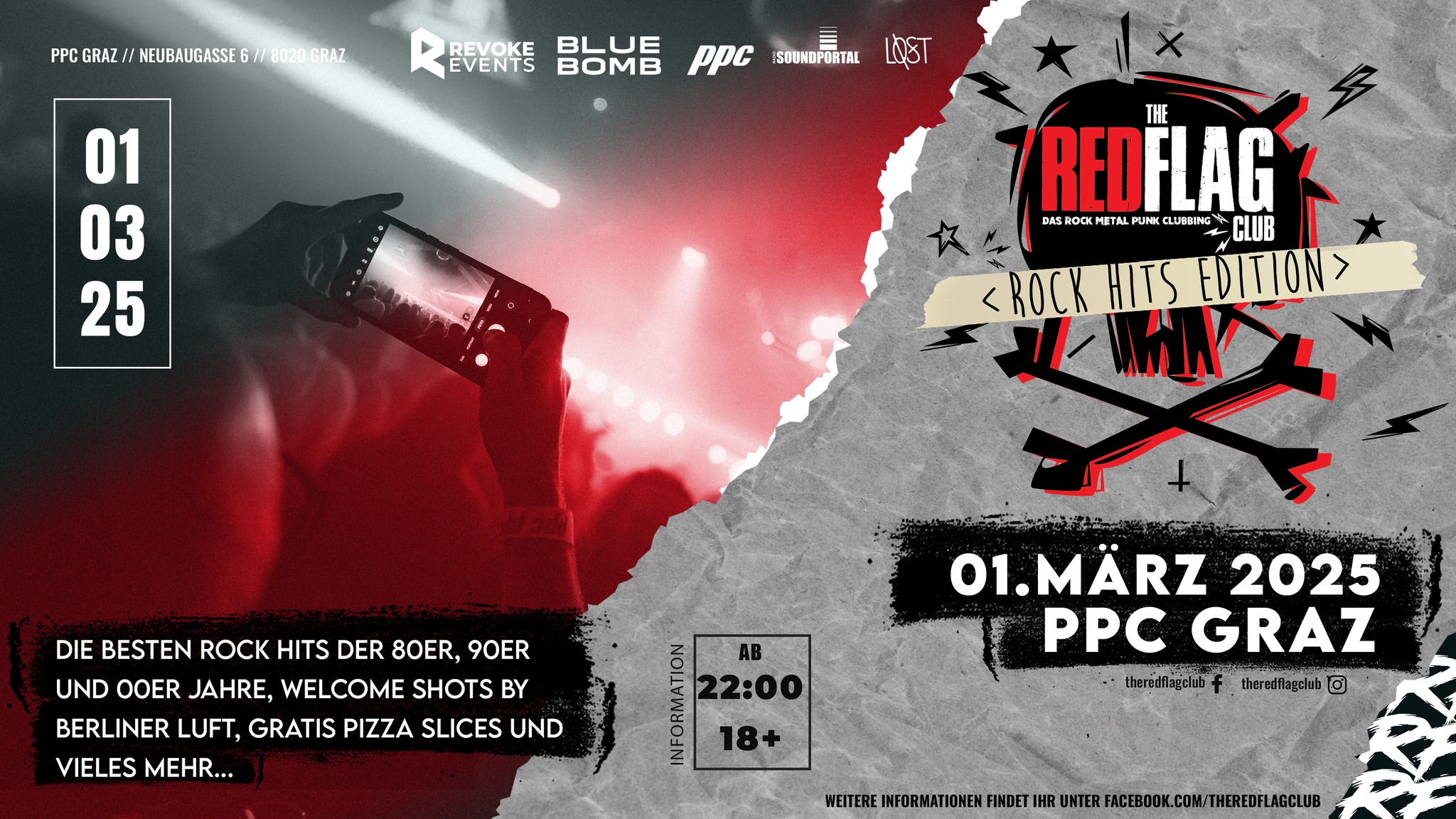 The Red Flag Club am 1. March 2025 @ PPC.