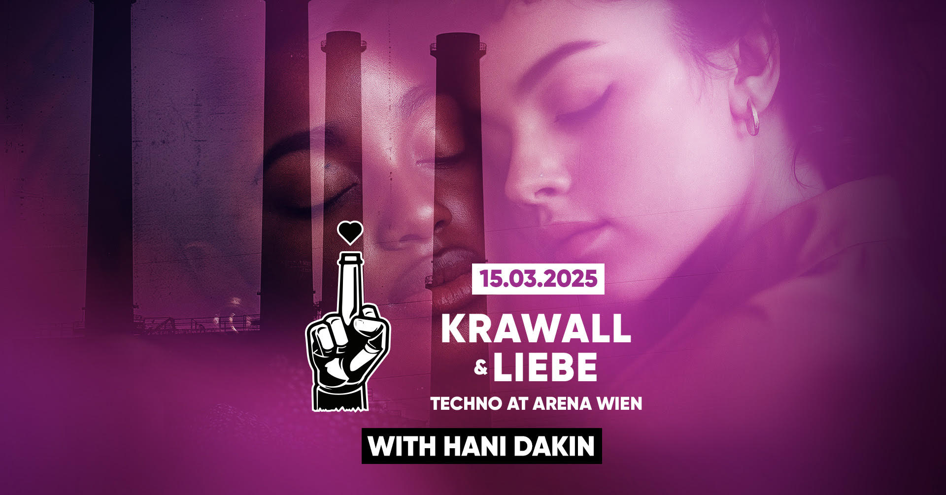 Krawall & Liebe am 15. March 2025 @ Arena Wien.