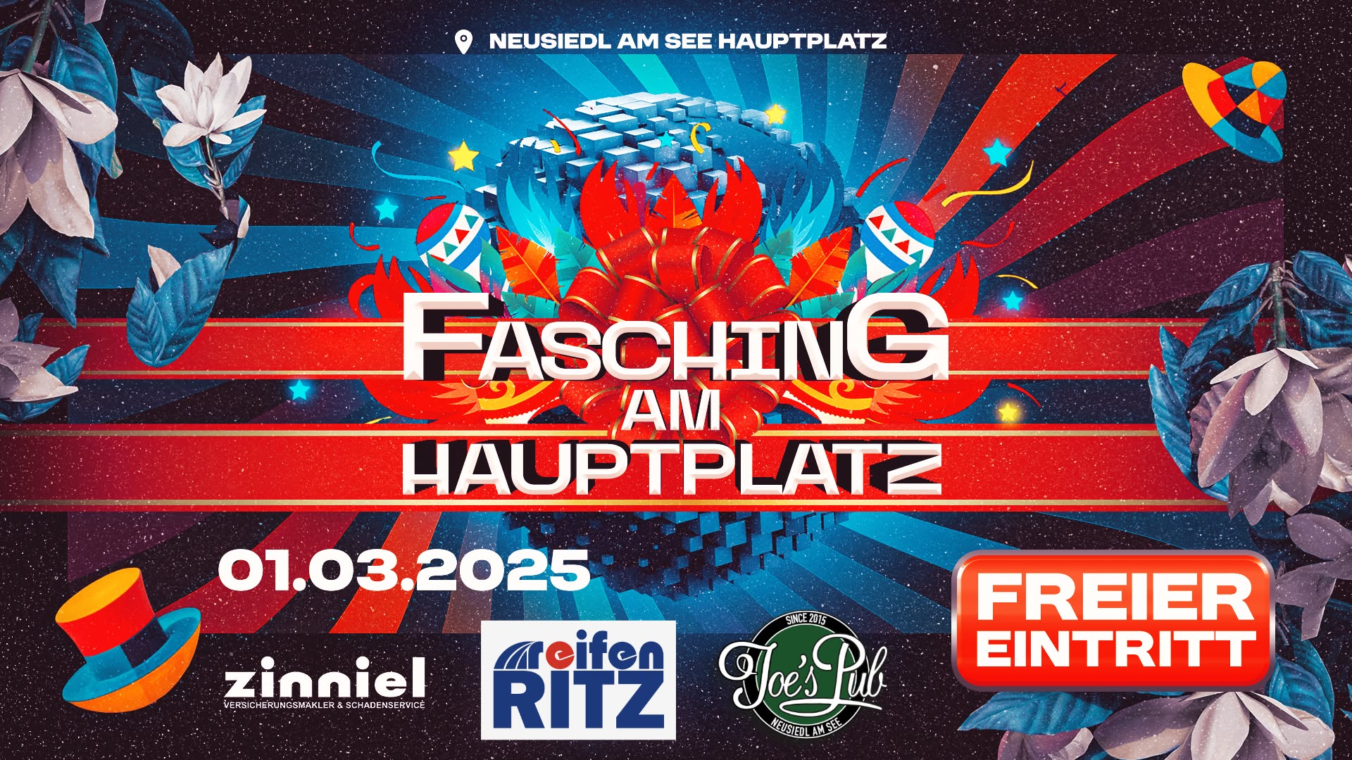 Neusiedler Fasching am 1. March 2025 @ Neusiedl am See.