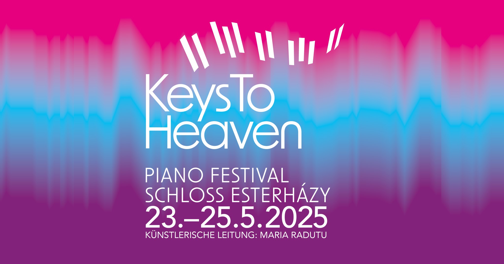 Keys To Heaven Piano Festival am 23. May 2025 @ Schloss Esterházy - Haydnsaal.