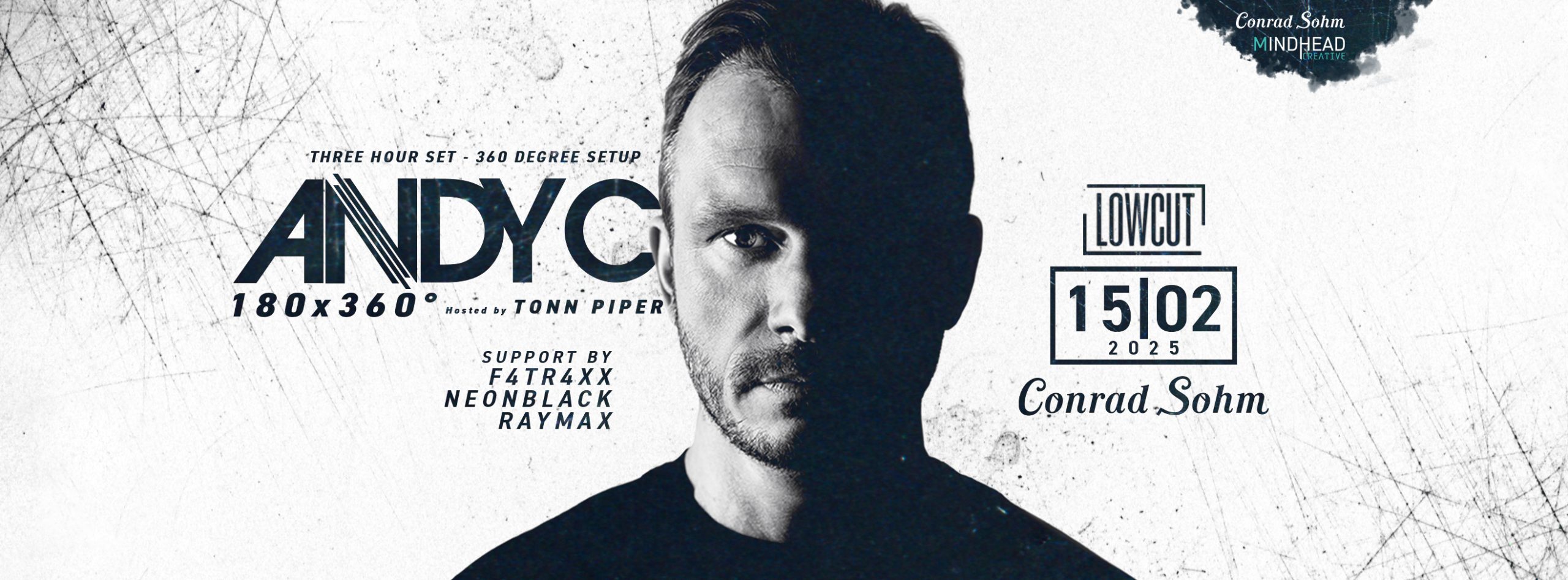 Andy C am 15. February 2025 @ Conrad Sohm.