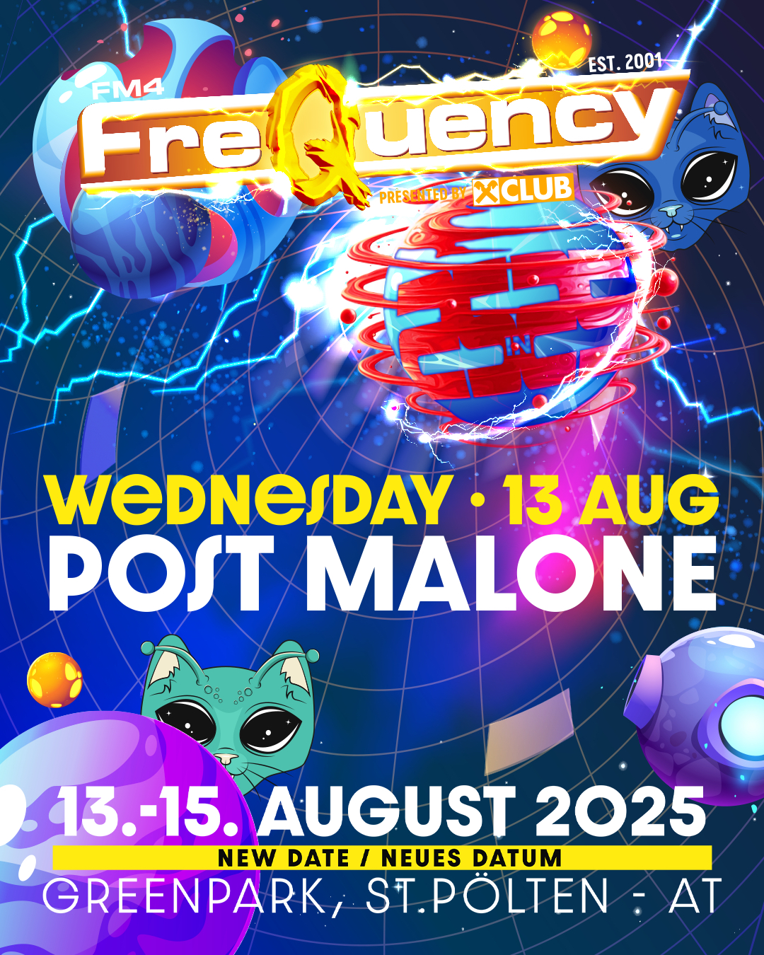 FM4 Frequency Festival 2025 am 13. August 2025 @ Green Park.