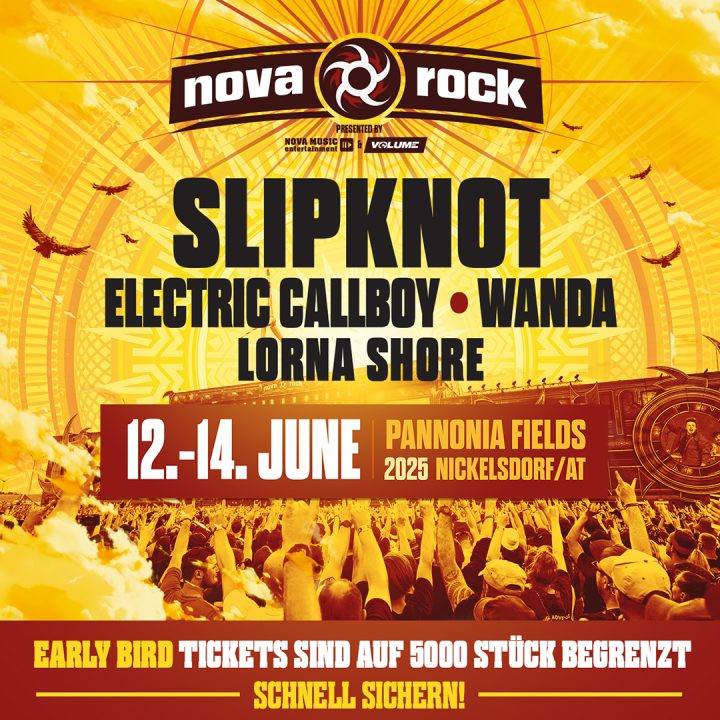 Nova Rock Festival 2025 am 12. June 2025 @ Pannonia Fields.