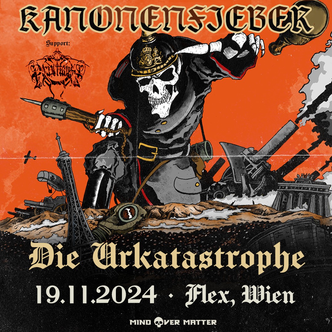 Kanonenfieber am 19. November 2024 @ Flex.