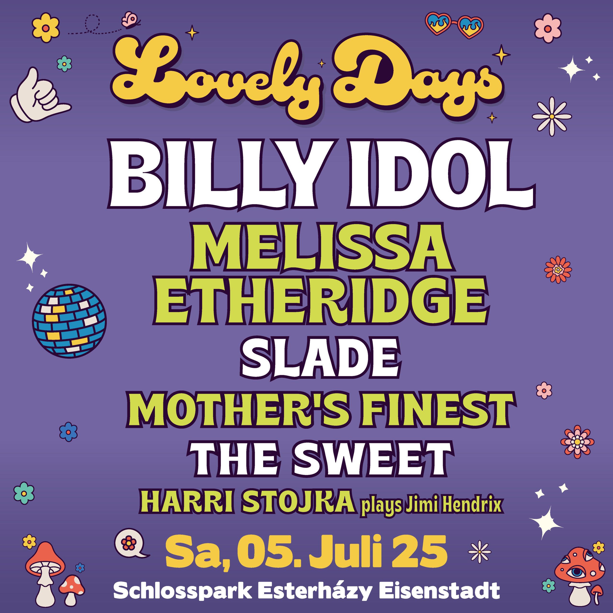 Lovely Days 2025 am 5. July 2025 @ Schlosspark Esterházy.