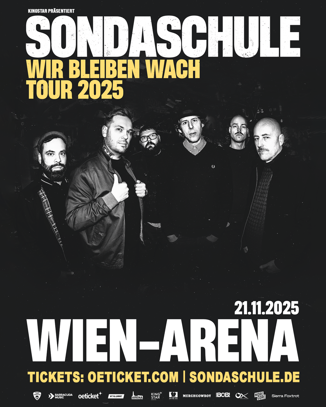 Sondaschule am 21. November 2025 @ Arena Wien.