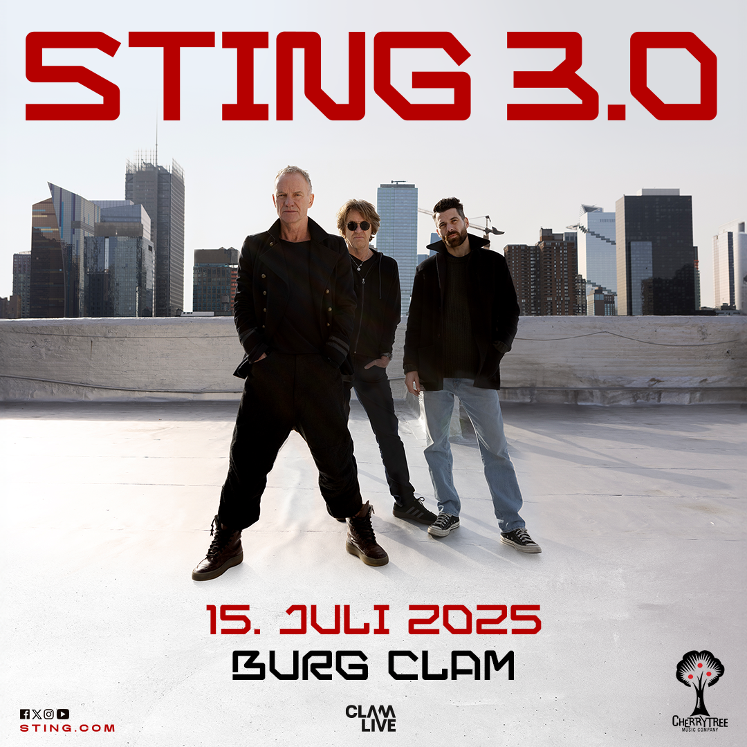 STING am 15. July 2025 @ Burg Clam.