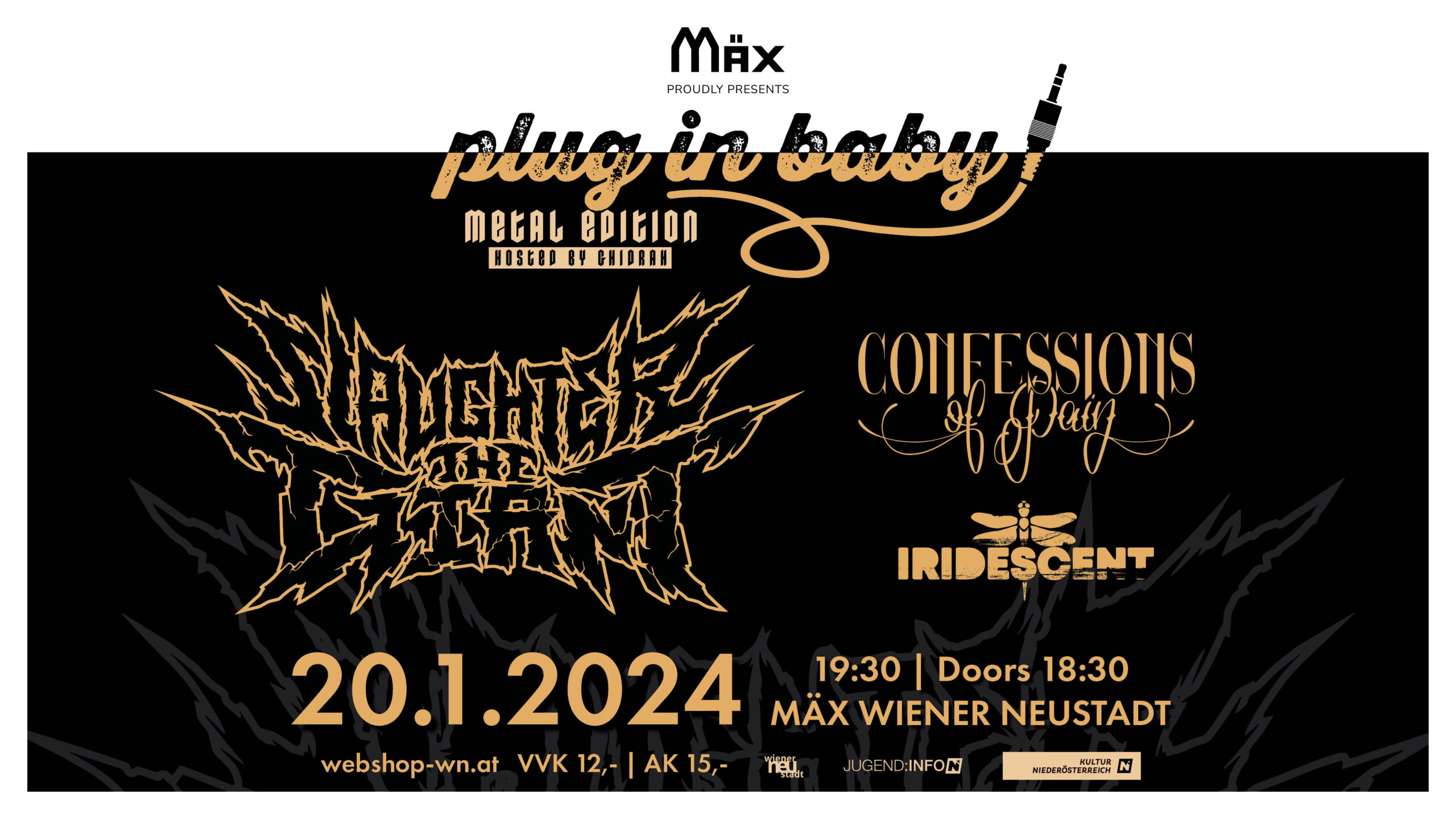 SLAUGHTER THE GIANT am 20. January 2024 @ MÄX.