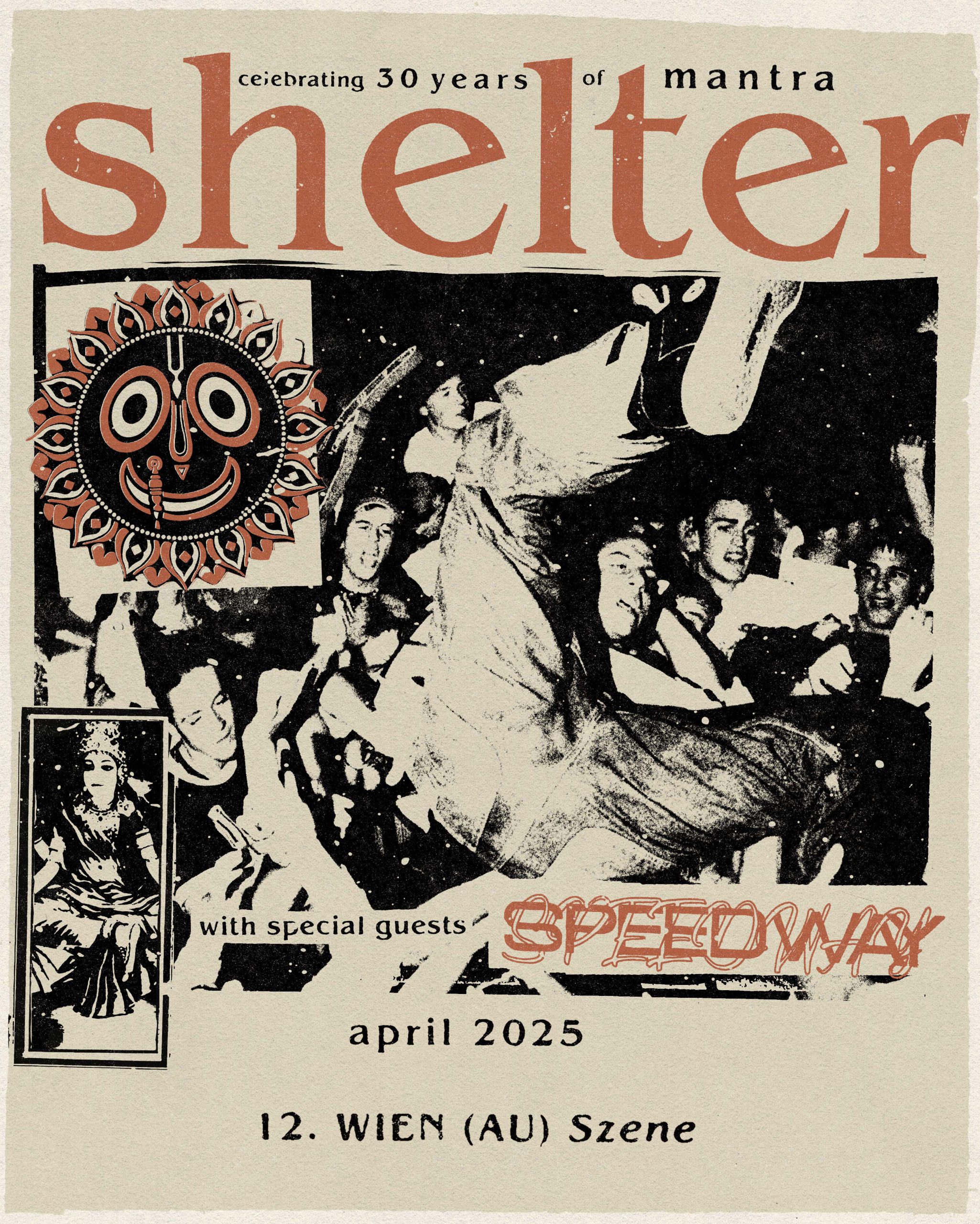 Shelter am 12. April 2025 @ Szene Wien.