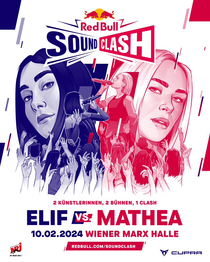 Red Bull SoundClash Marx Halle, WIEN · 10.02.2024 · Volume Events