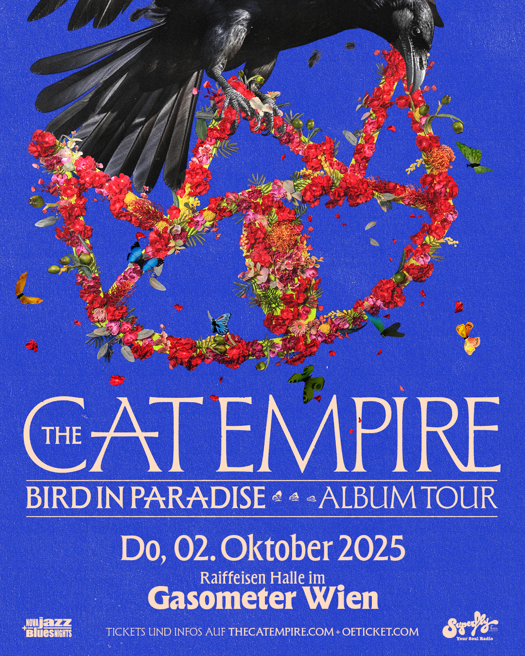 The Cat Empire am 2. October 2025 @ Raiffeisen Halle im Gasometer.