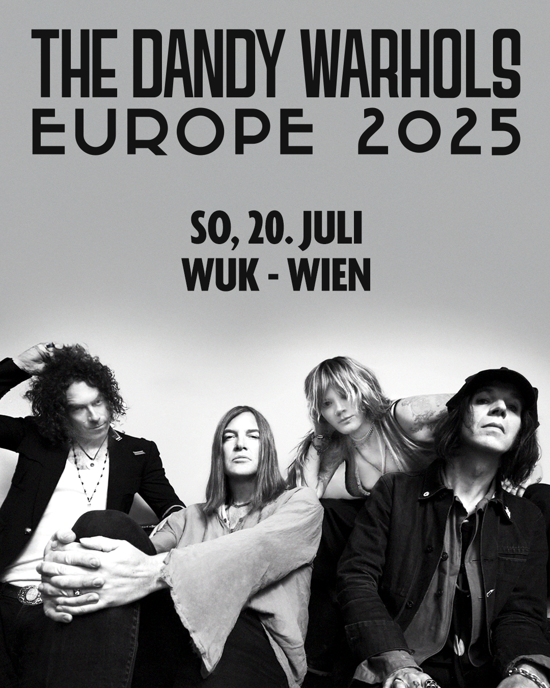 The Dandy Warhols am 20. July 2025 @ WUK.