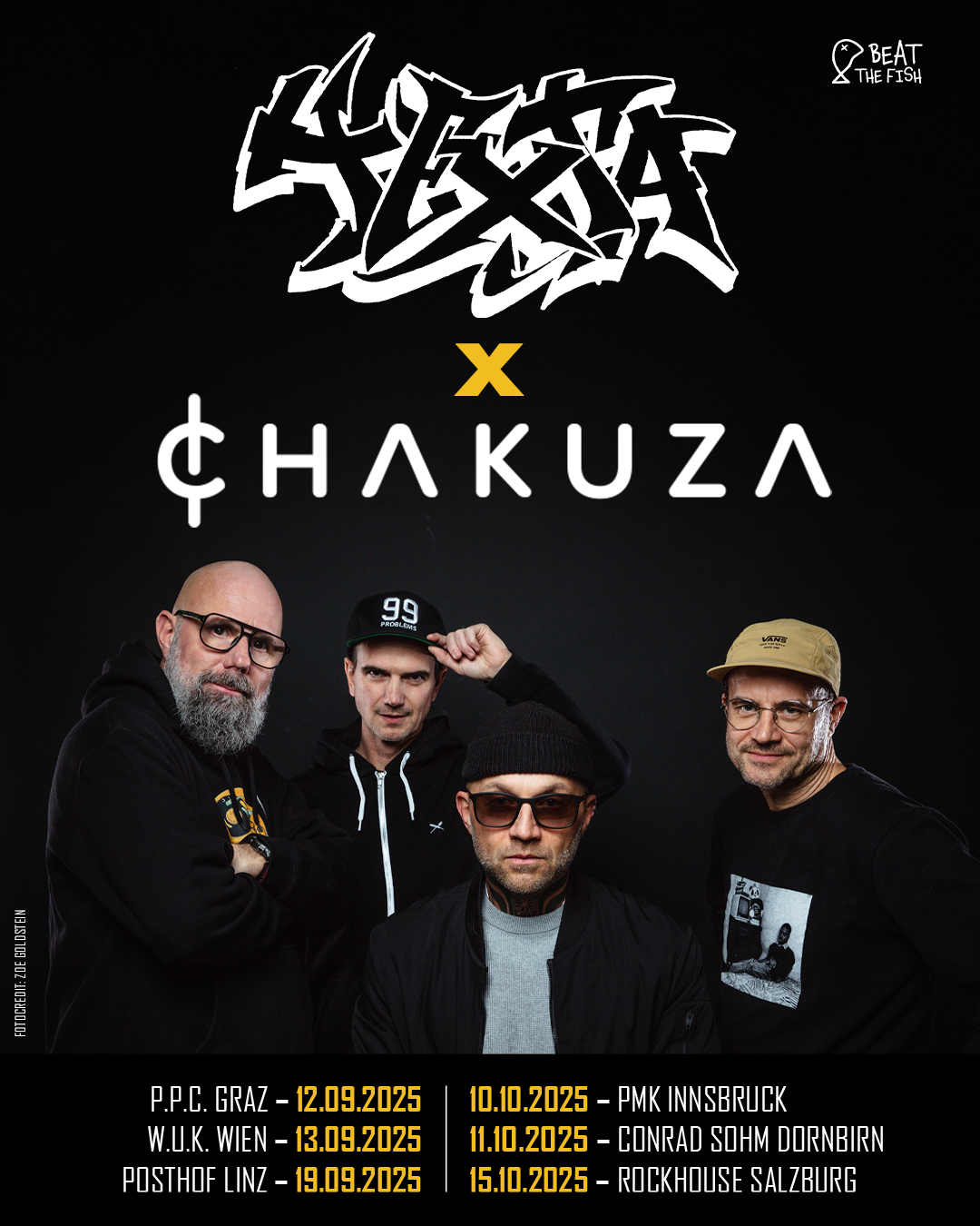 TEXTA X CHAKUZA am 13. September 2025 @ WUK.